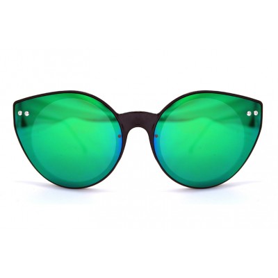Γυαλιά Ηλίου Spitfire ALPHA 2 Black / Green Mirror